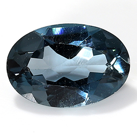 0.46 ct Patrol Blue Oval Natural Topaz- London