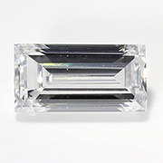 0.38 ct D / VS2 Baguette Diamond