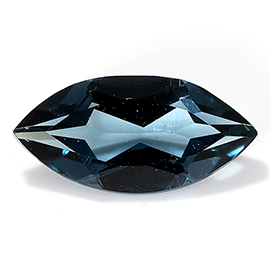 0.53 ct Patrol Blue Marquise Cu Natural Topaz- London