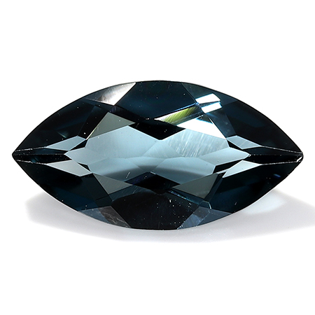 1.31 ct Patrol Blue Marquise Cu Natural Topaz- London