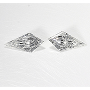 0.33 cttw G / VS1 Pair of kite Diamonds