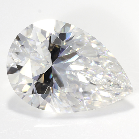 3.58 ct Pear Shape Moissanite