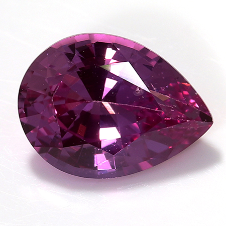 0.81 ct Pear Shape Pink Sapphire : Royal Pink