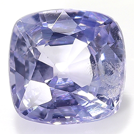 0.46 ct Cushion Cut Sapphire : Fine Purple Blue