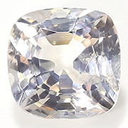 0.35 ct Light Yellow Cushion Cut Natural Yellow Sapphire