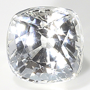 0.48 ct Light Yellow Cushion Cut Natural Yellow Sapphire