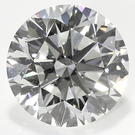2.01 ct Round Natural Diamond : I / VVS2