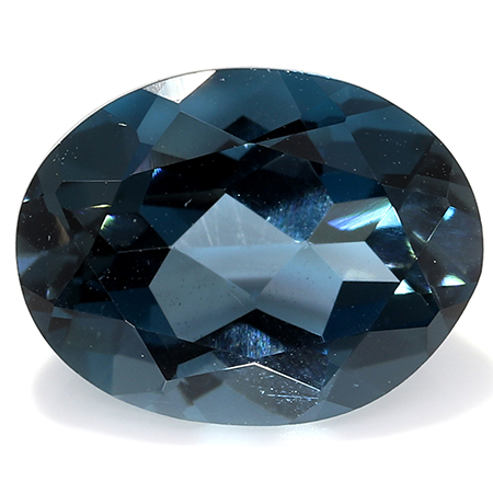 1.46 ct Oval Topaz London: Patrol Blue