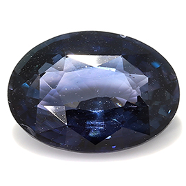 1.39 ct Oval Blue Sapphire : Rich Blue