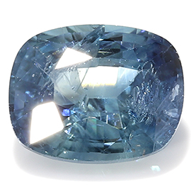 1.16 ct Fine Blue Cushion Cut Natural Blue Sapphire