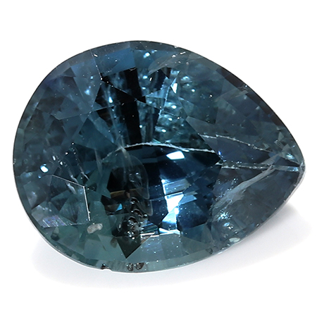 1.75 ct Blue Pear Shape Natural Blue Sapphire