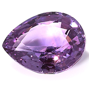 1.18 ct Purple Pear Shape Pink Sapphire
