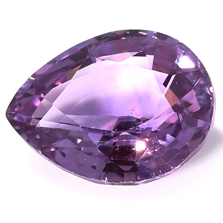 1.18 ct Pear Shape Pink Sapphire : Purple