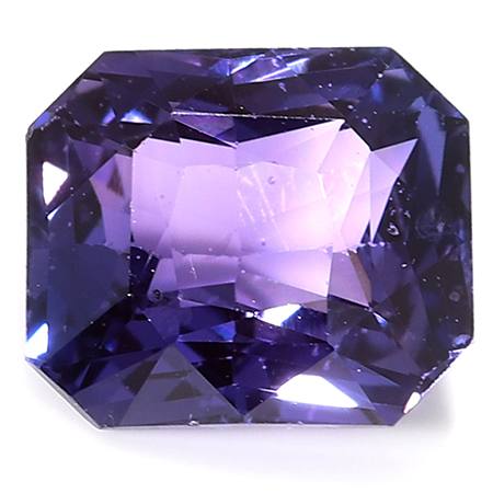 0.91 ct Radiant Pink Sapphire : Purple