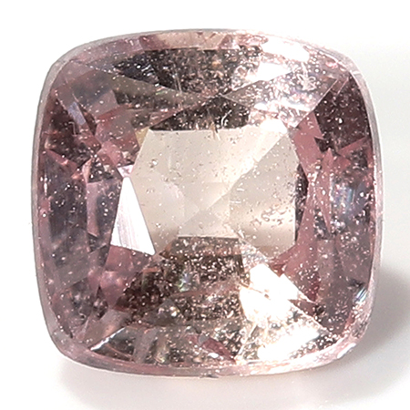 0.52 ct Cushion Cut Pink Sapphire : Light Pink