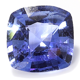 0.68 ct Fine Blue Cushion Cut Natural Blue Sapphire