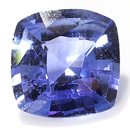 0.68 ct Cushion Cut Blue Sapphire : Fine Blue