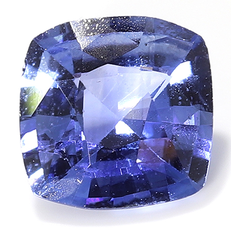 0.68 ct Fine Blue Cushion Cut Natural Blue Sapphire
