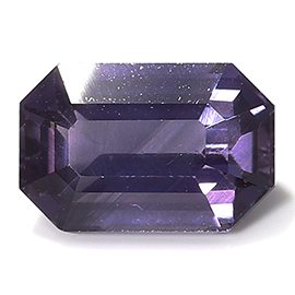 0.76 ct Emerald Cut Sapphire : Purple