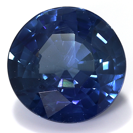 0.99 ct Fine Blue Round Natural Blue Sapphire