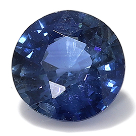1.03 ct Round Blue Sapphire : Fine Blue
