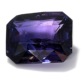 1.09 ct Radiant Sapphire : Purple