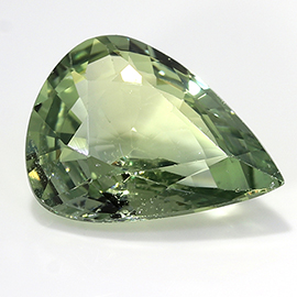 1.90 ct Pear Shape Green Sapphire : Fine Green