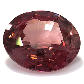 1.96 ct Oval Pink Sapphire : Redish Pink