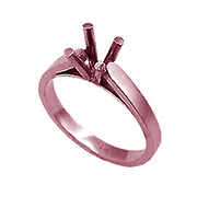 18K Rose Gold Setting