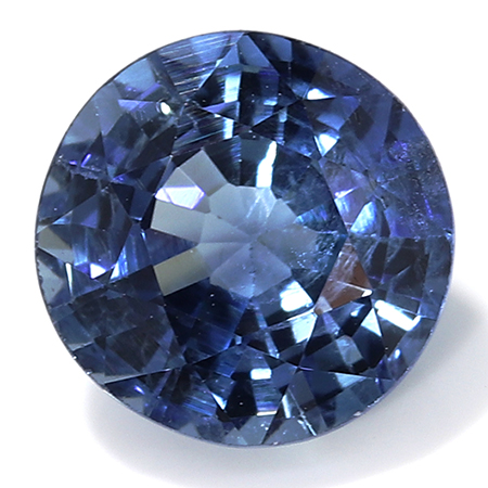1.25 ct Round Blue Sapphire : Fine Blue