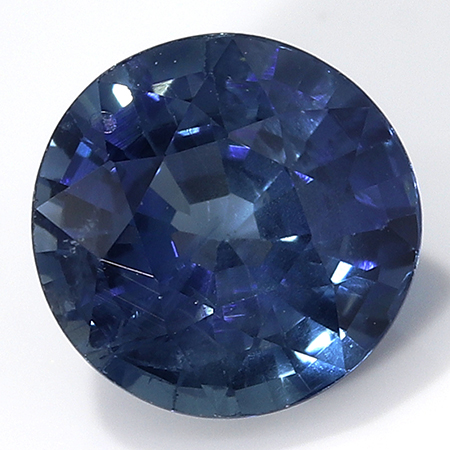 1.23 ct Fine Blue Round Natural Blue Sapphire