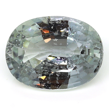 1.44 ct Oval Blue Sapphire : Light Blue