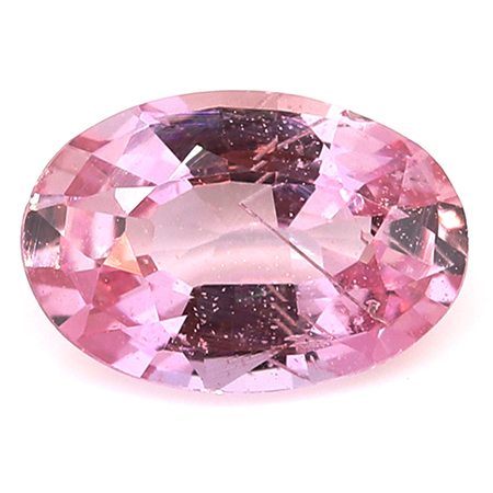 0.49 ct Oval Pink Sapphire : Fine Pink