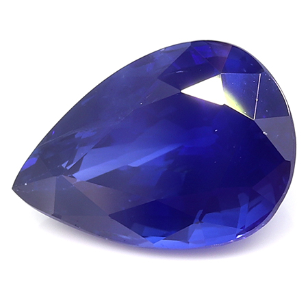1.32 ct Blue Pear Shape Natural Blue Sapphire