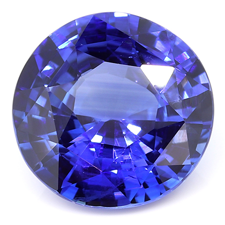 2.36 ct Round Blue Sapphire : Royal Blue