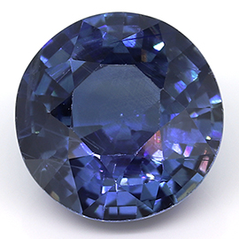 1.22 ct Round Blue Sapphire : Fine Blue