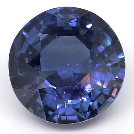 1.22 ct Fine Blue Round Natural Blue Sapphire