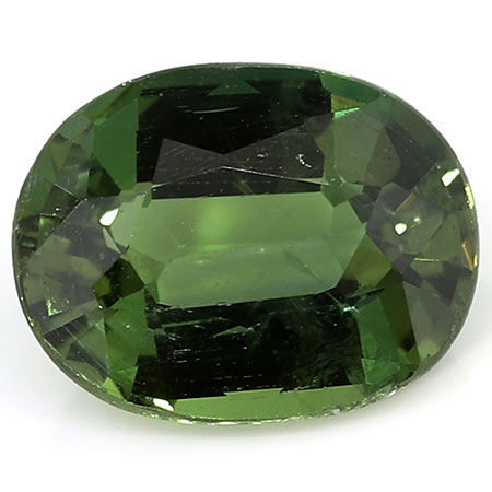 1.04 ct Oval Green Sapphire : Green