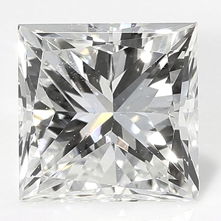 0.35 ct Princess Cut Natural Diamond : F / VVS1