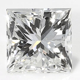 0.35 ct Princess Cut Natural Diamond : F / VVS1