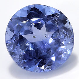 1.39 ct Light Royal Blue Round Natural Blue Sapphire