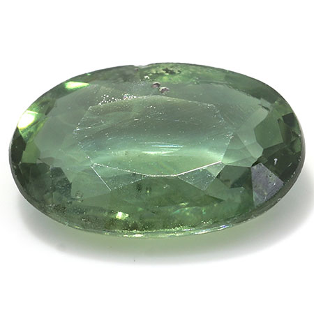 0.49 ct Fine Green Oval Natural Green Sapphire