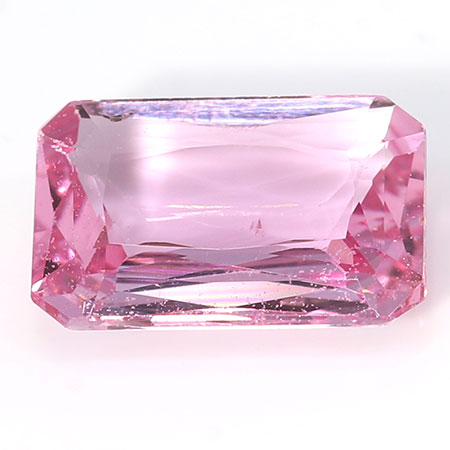 0.53 ct Fine Pink Emerald Cut Natural Pink Sapphire