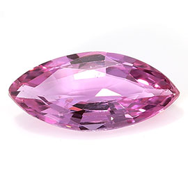 0.75 ct Marquise Pink Sapphire : Rich Pink