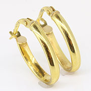 14K Yellow Gold Earrings