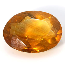 0.95 ct Golden Yellow Oval Natural Citrine