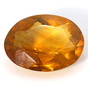 0.95 ct Golden Yellow Oval Citrine
