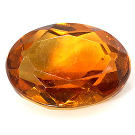 0.82 ct Oval Citrine : Golden Yellow