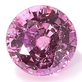 0.65 ct Round Pink Sapphire : Fine Pink
