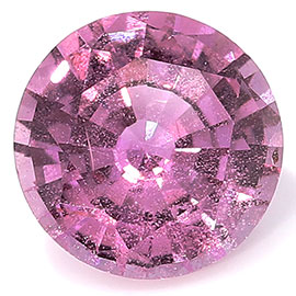 1.17 ct Round Pink Sapphire : Fine Pink